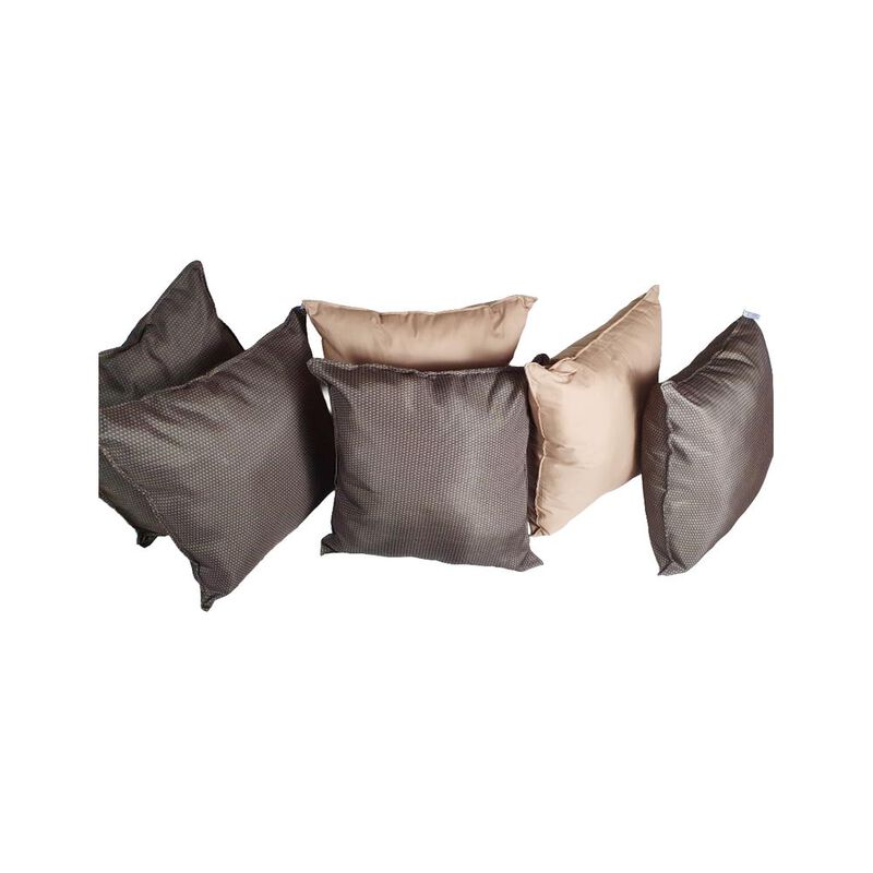 Set 6 Cojines Decorativos 4 Decorados 2 Lisos C... image number null