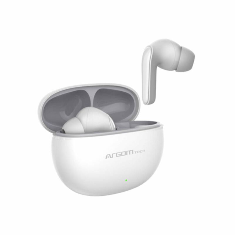 Audífonos Inalámbricos Blancos Argomtech Skeipo... image number null