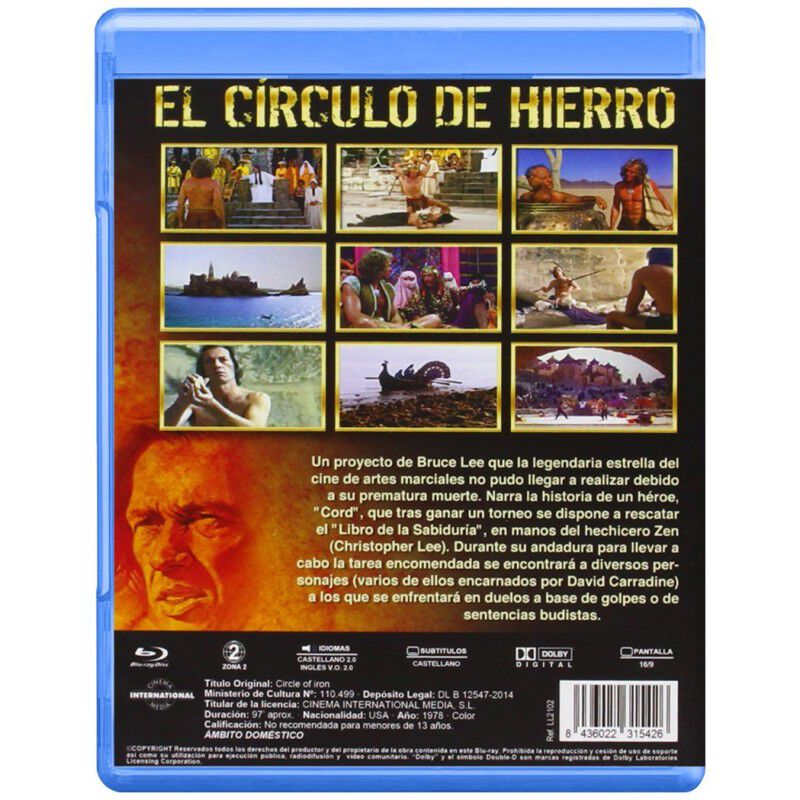 El C&iacute;rculo De Hierro [blu-ray] image number null