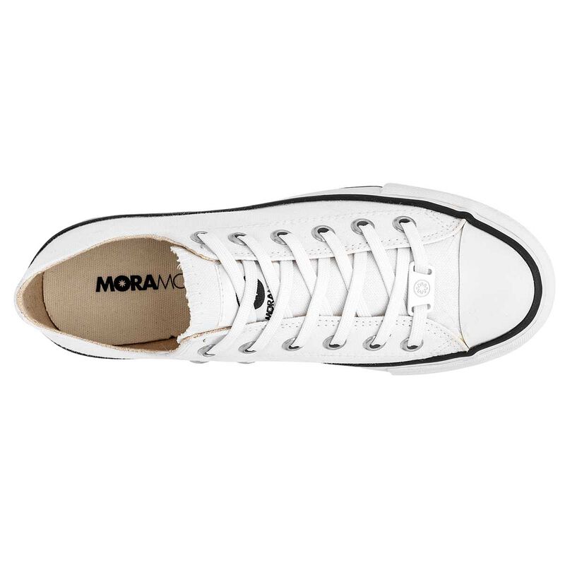 Moramora Tenis urbano para mujer blanco image number null