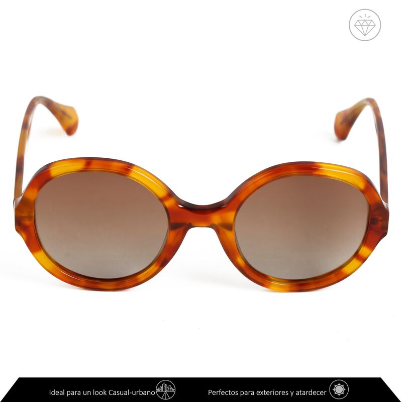 Lentes De Sol Xolek 115 Acetato Retro Fuego Uv ... image number null