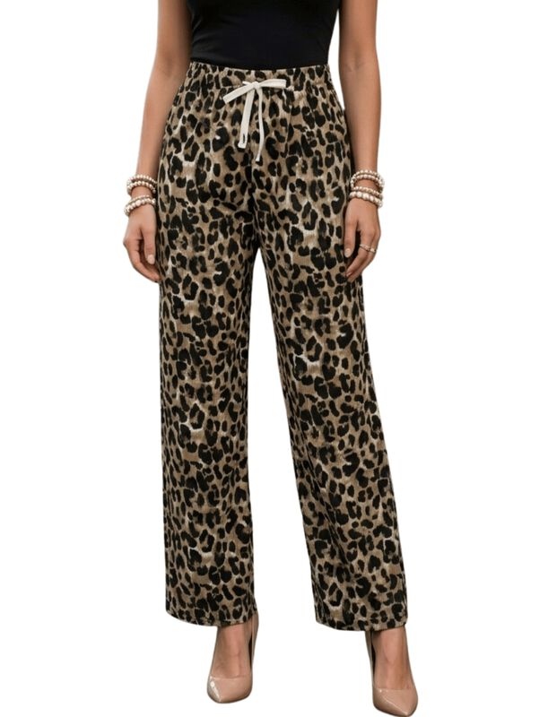 Pantalon De Mujer De Corte Ancho Malabis Panta-... image number null