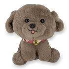 Peluche De Perrito Orejas Largas Con Cascabel En Correa