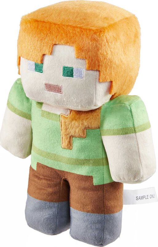 Mu&ntilde;eco De Peluche Mattel Minecraft Basic Plush ... image number null