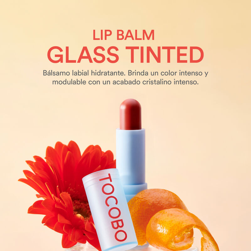 Tocobo Glass Tinted Lip Balm 013 Tangerine Red ... image number null