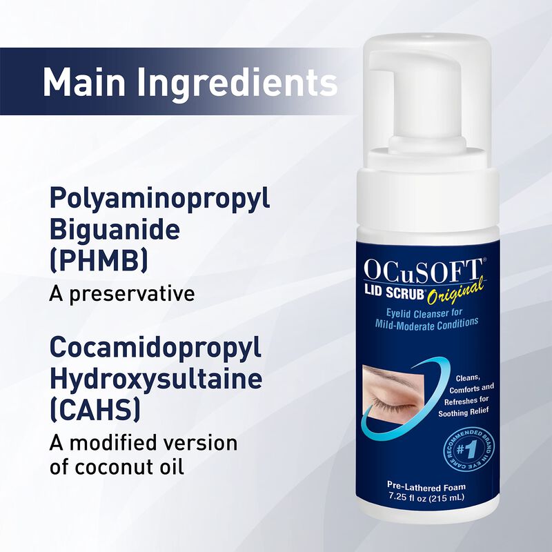 Limpiador De P&aacute;rpados Ocusoft Lid Scrub Origina... image number null