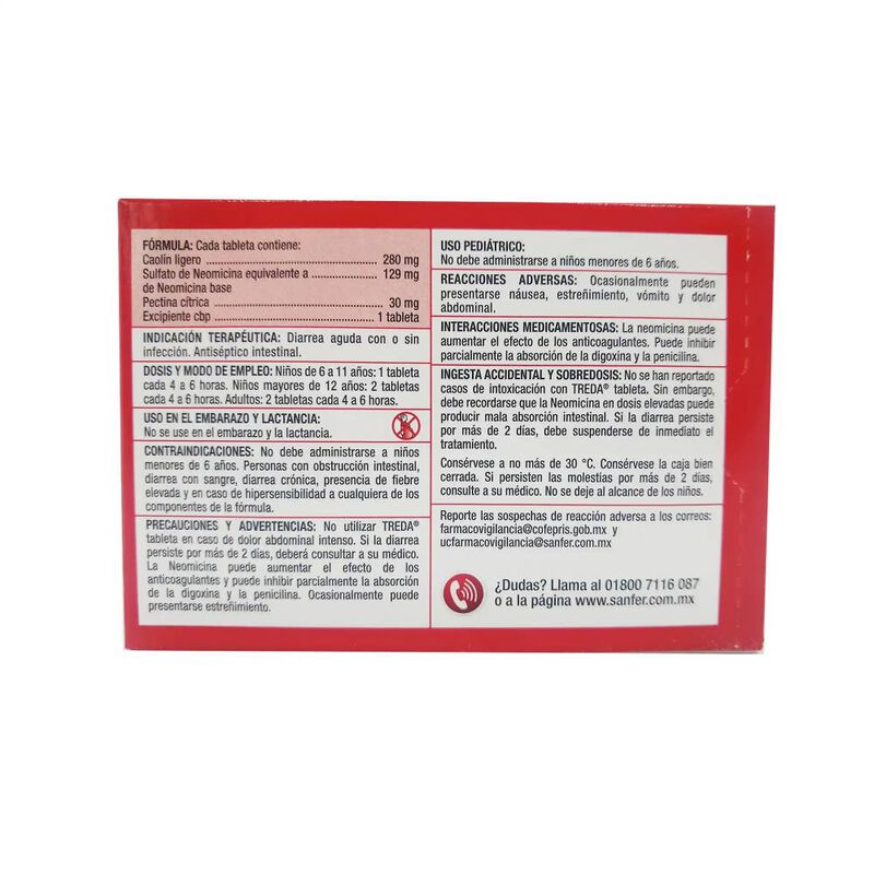 Treda 129/280/30 Mg 20 Tableta(s) image number null