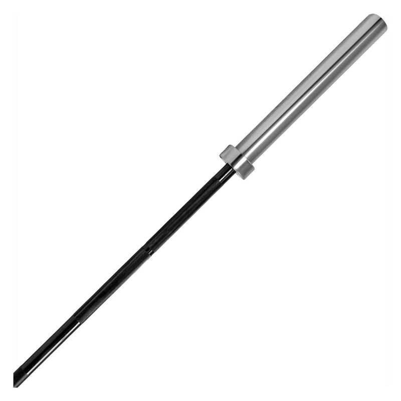 Barra Recta Olímpica 2 Buje Bronce 600lb Negro ... image number null