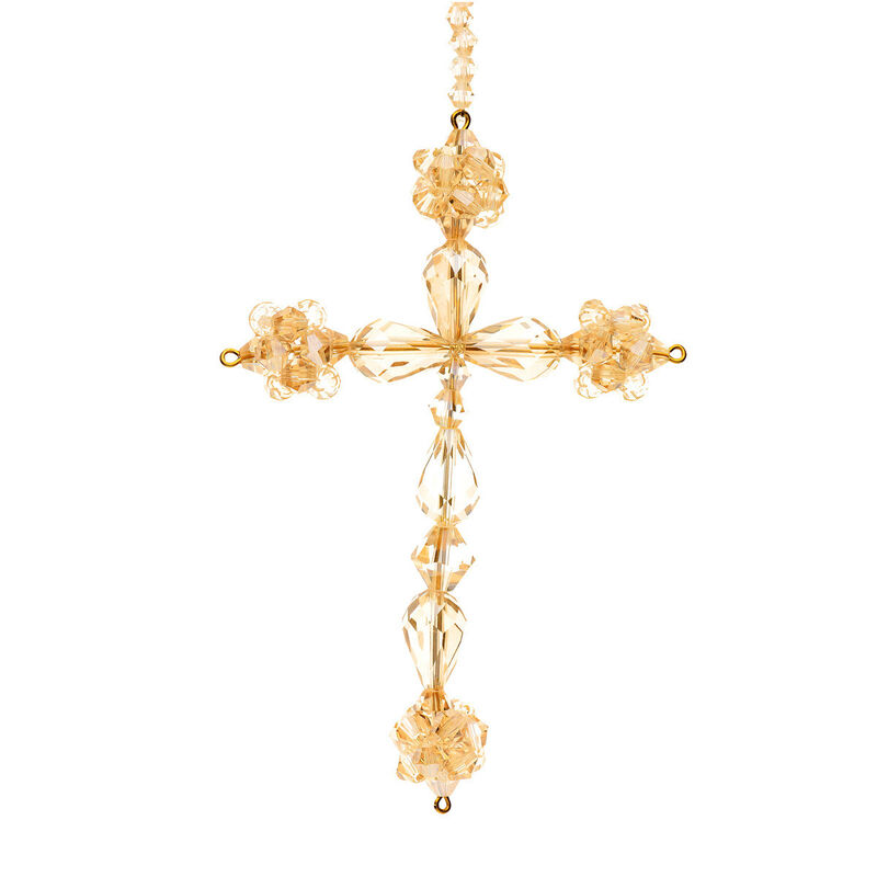 Lazo De Cristal Con Cruz image number null