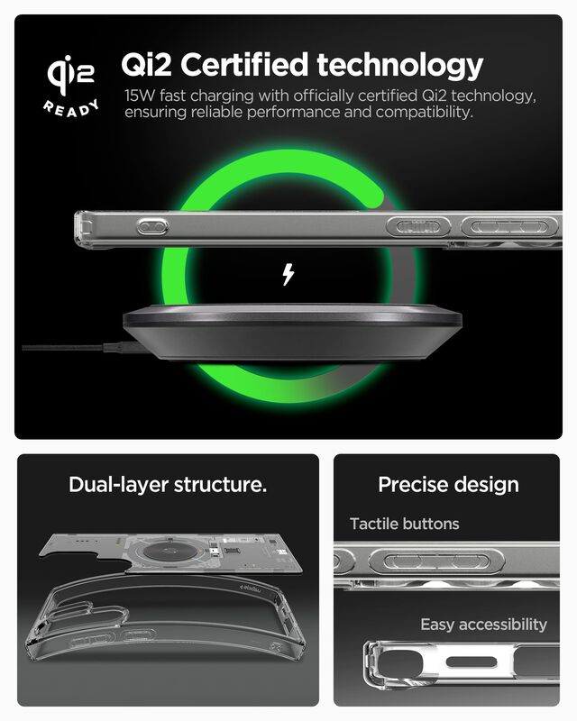 Funda Spigen Ultra Hybrid Magfit Para Samsung G... image number null