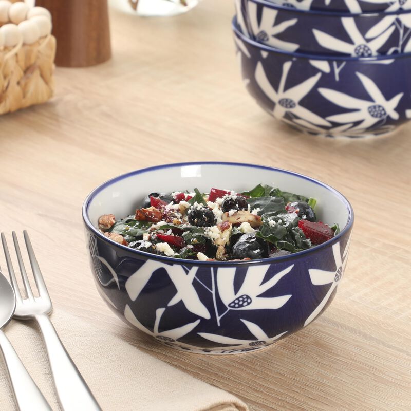 Juego de 4 Cuencos para Cereal Gibson Home 14cm... image number null