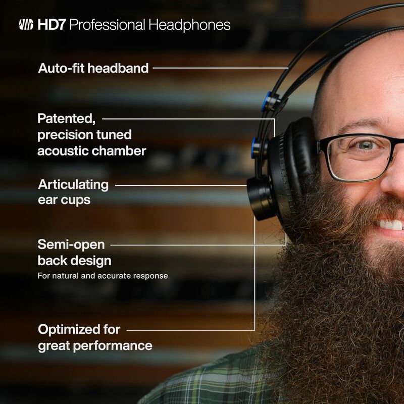 Auriculares De Monitorizaci&oacute;n Presonus Hd7 Prof... image number null