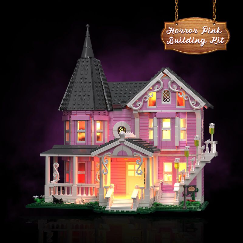 Set De Construcci&oacute;n Ziqilighting Pink Palace Ho... image number null