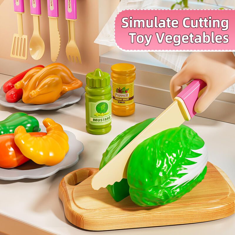 Set De Juegos De Cocina Para Ni&ntilde;os Mskoler 91x2... image number null