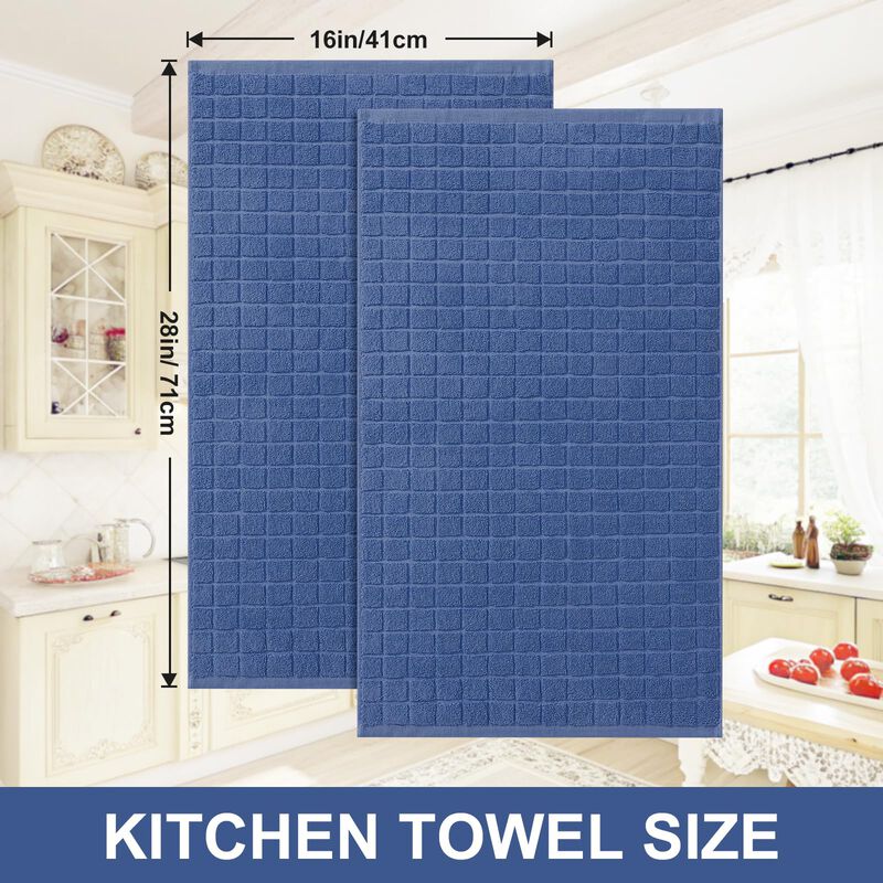Juego de 4 Toallas de Cocina Homaxy 40x71 cm Al... image number null