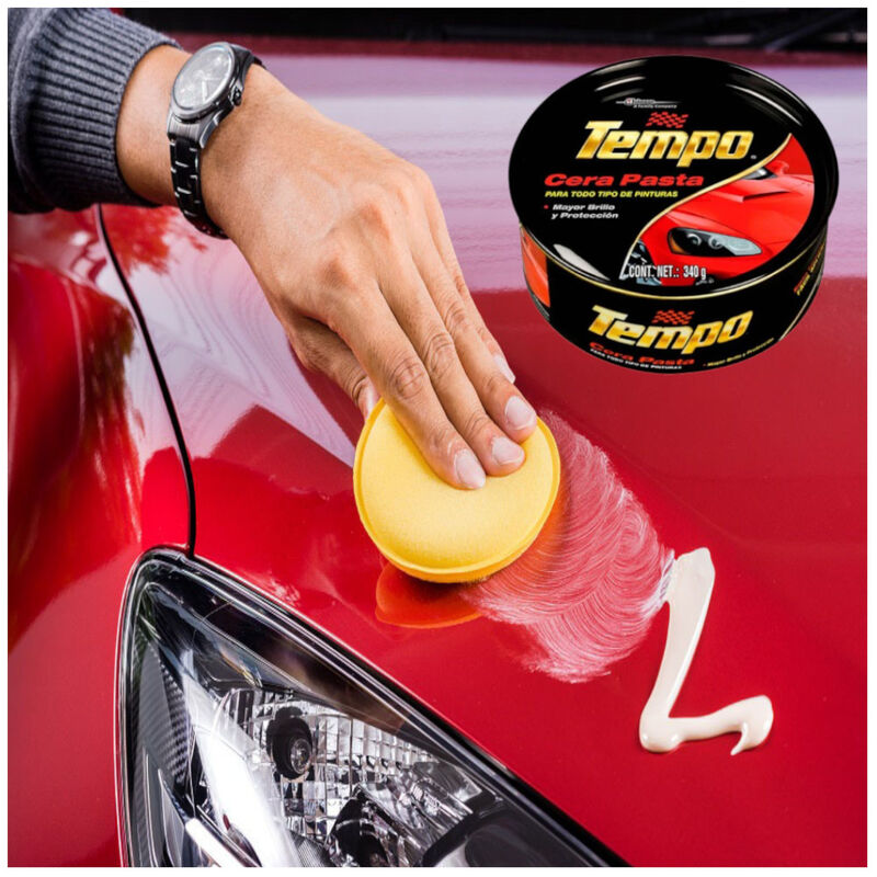 Cera Pasta Tempo todo tipo pinturas 340g kit 2 ... image number null