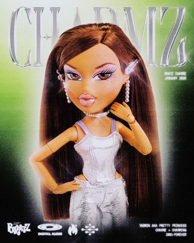 Mu&ntilde;eca De Moda Bratz Charmz Yasmin Con Pulsera ... image number null