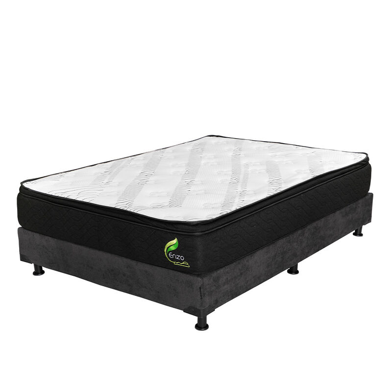 Colch&oacute;n Restonic Enzo Queen Size+ Box Dicasa + ... image number null