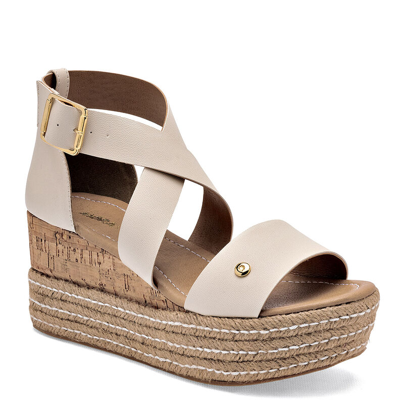 Moramora Sandalia para mujer latte image number null