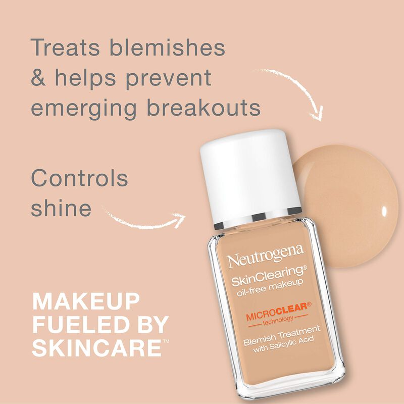 Base De Maquillaje L&iacute;quida Neutrogena Skinclear... image number null