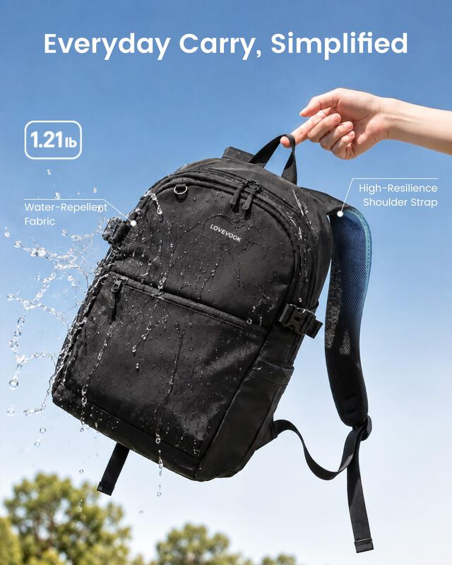 Mochila Lovevook Unisex Casual Para Trabajo Y U... image number null
