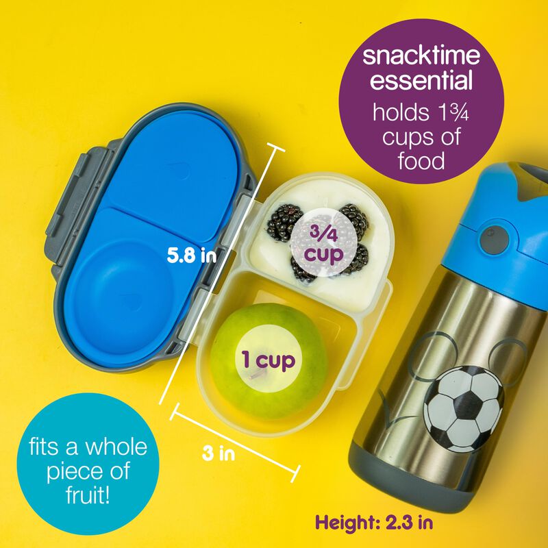 Snack Box B.box Para Ni&ntilde;os Y Ni&ntilde;os Peque&ntilde;os, 35... image number null
