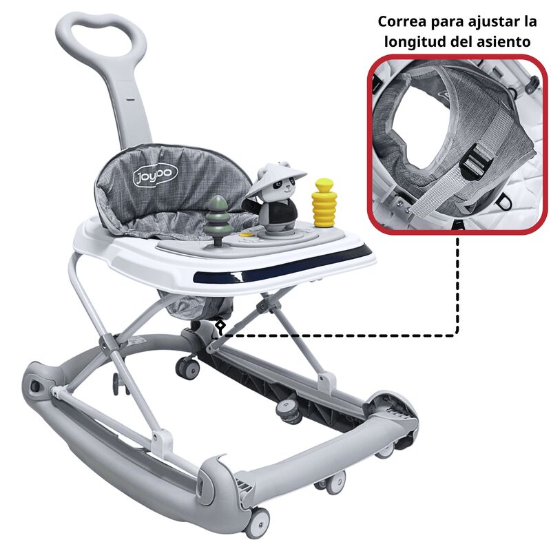 Andadera para Beb&eacute; Mecedora Panda Musical Bast&oacute;... image number null