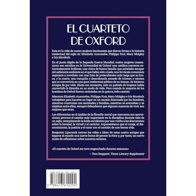 El Cuarteto De Oxford: C&oacute;mo Elizabeth Anscombe,... image number null