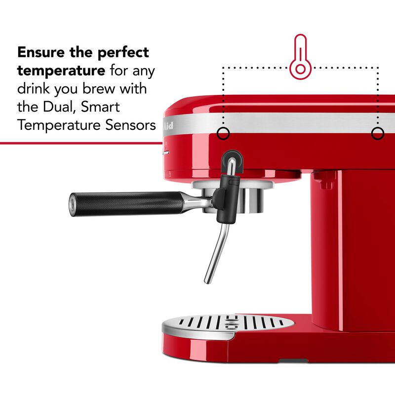 M&aacute;quina De Caf&eacute; Espresso Kitchenaid Kes6503 Met... image number null