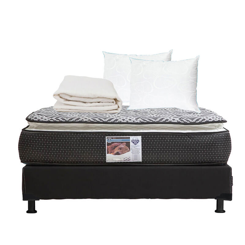 Colchón Queen Size Spring Air Omega + Box Dicas... image number null