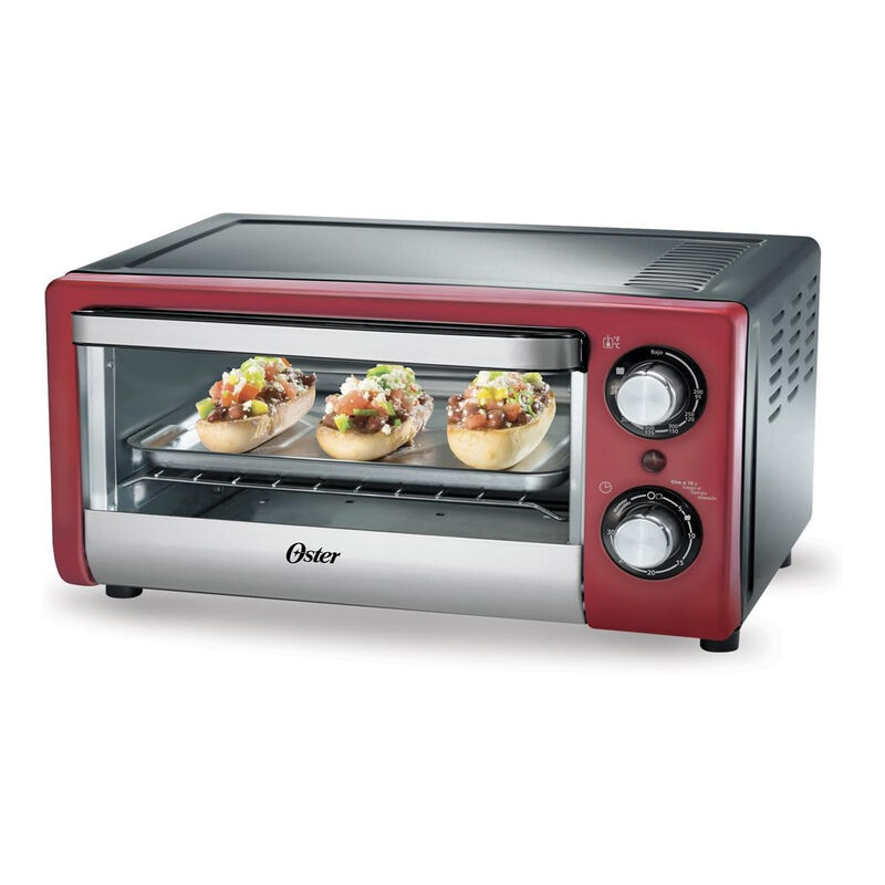 Horno Tostador Rojo con Capacidad para 10 Litro... image number null