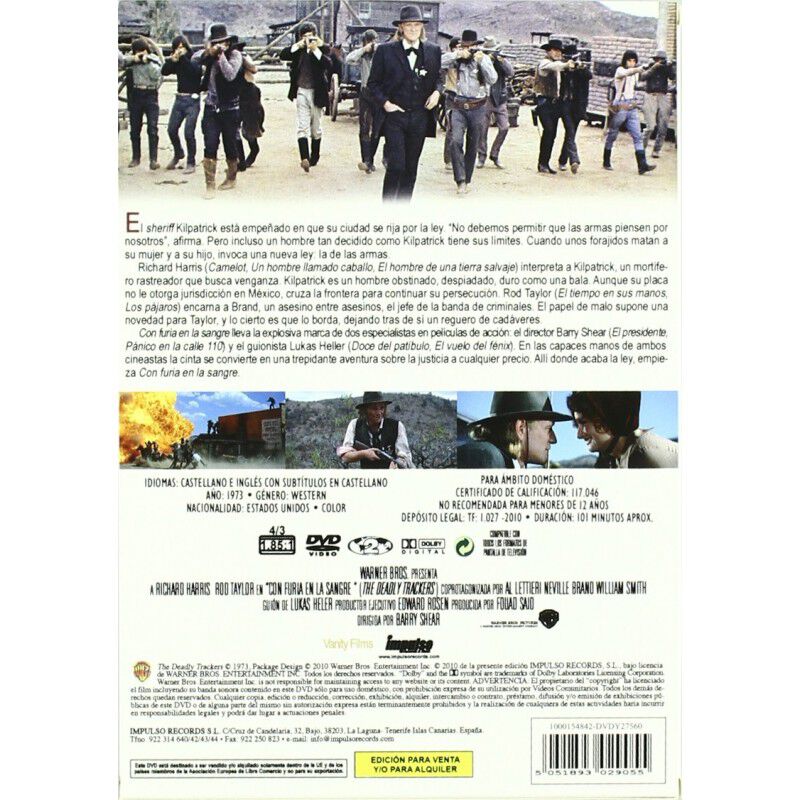 Con Furia En La Sangre (dvd) image number null