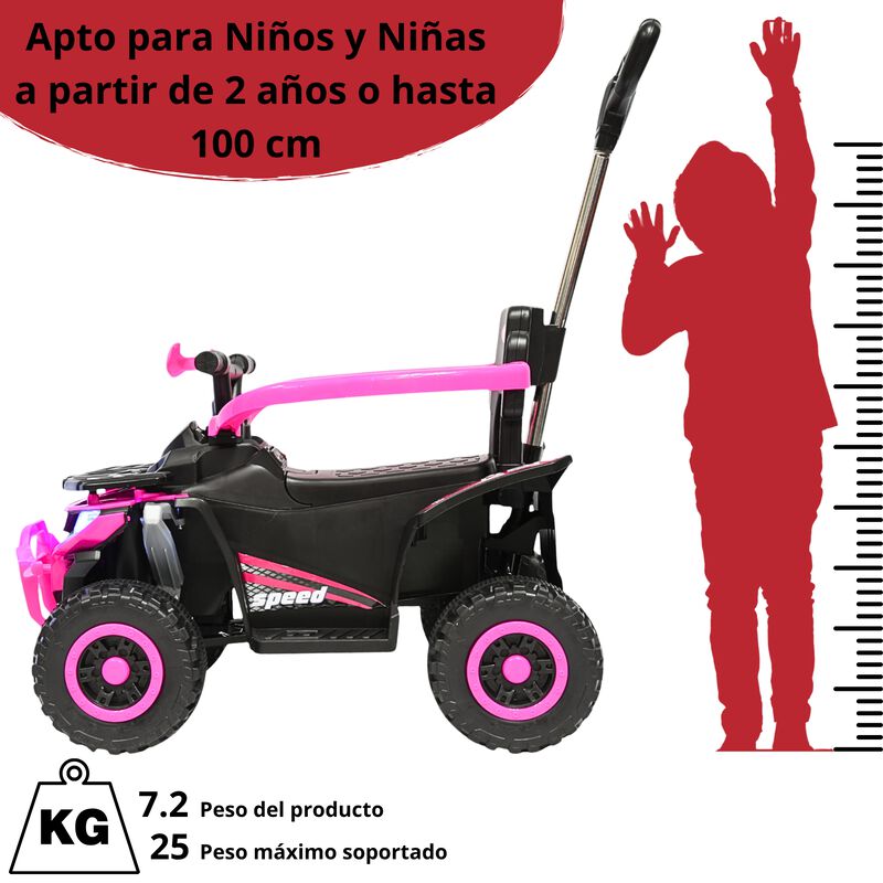 Montable Electrico para Ni&ntilde;os H&iacute;brido 4x4 con B... image number null