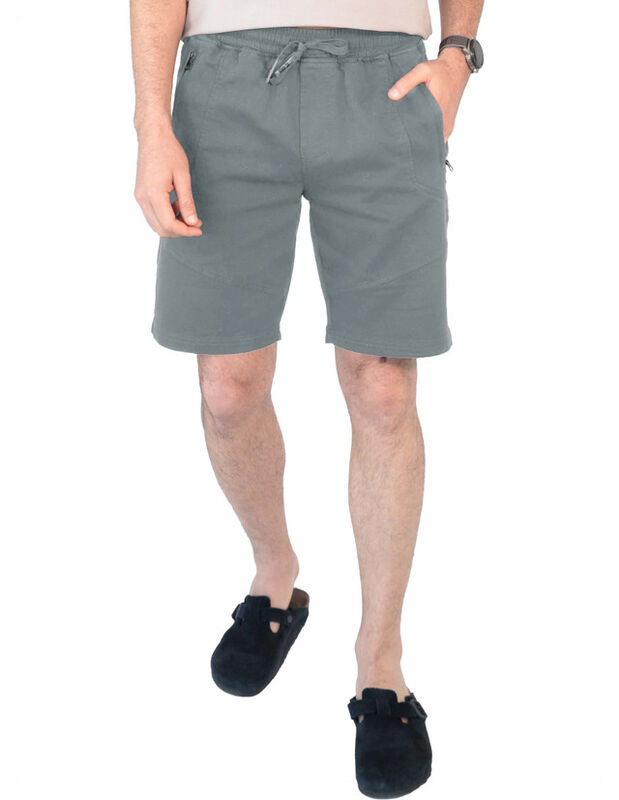 Short Caballero Cintura Ajustable Verde Olivo R... image number null