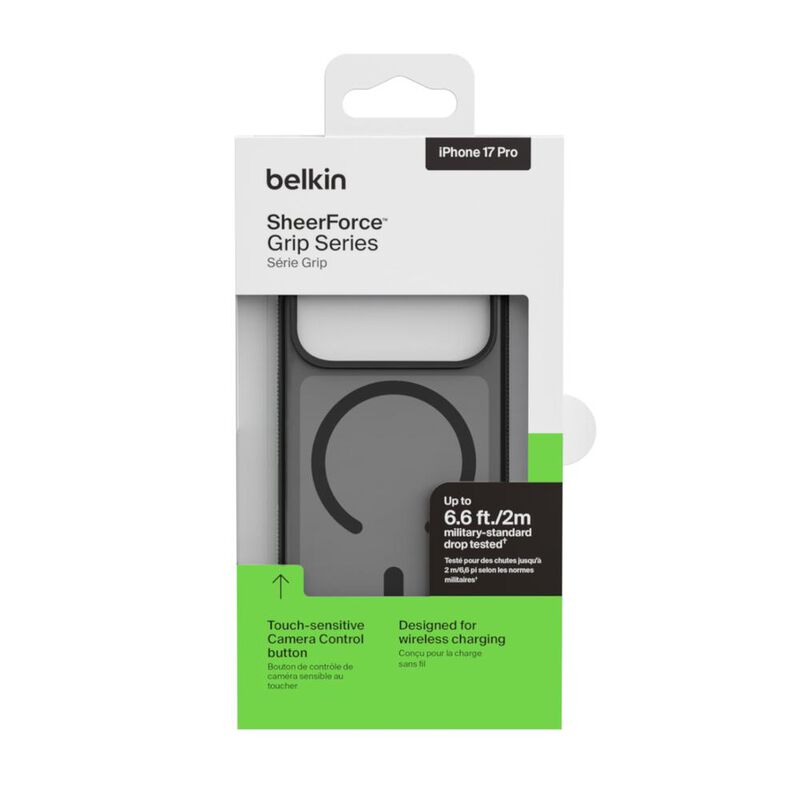 Funda Belkin Grip Para Iphone 17 Pro Negro image number null