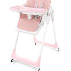 Silla periquera alta 5 en 1, silla para comer beb&eacute;, silla alta de beb&eacute;, silla periquera x23 Rosa