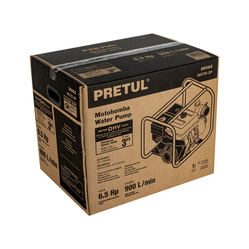 Motobomba Autocebante 3' X 3' A Gasolina 6-1/2 ... image number null