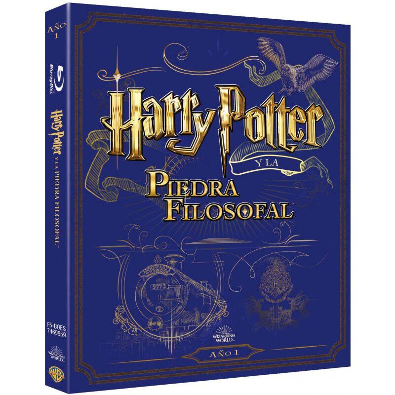 Harry Potter Y La Piedra Filosofal [blu-ray] (2... image number null