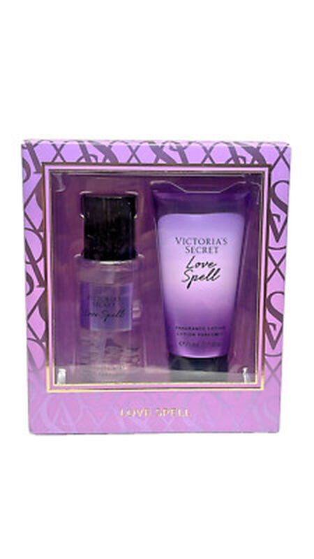 Set Mini Victoria's Secret Love Spell Lottion 7... image number null