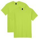 Camiseta Gildan G8000 Dryblend (multipack) Para Adulto Talla: X-Large  Color: Safety Green