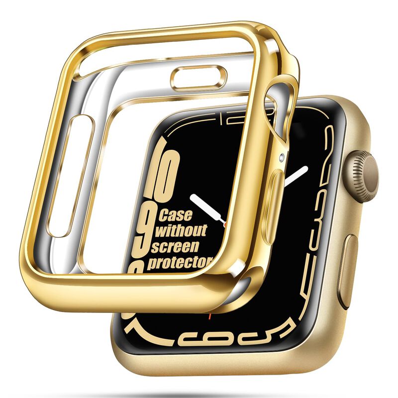Funda Protectora TPU Dorada para Apple Watch 45... image number null