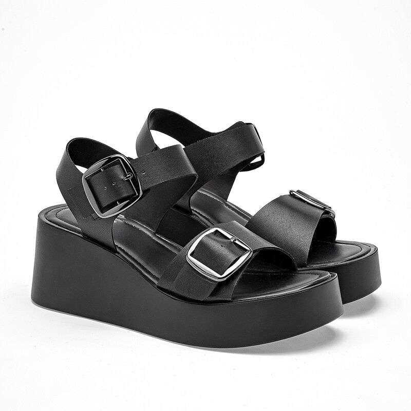 Bon wild shoes sandalia plataforma para mujer n... image number null