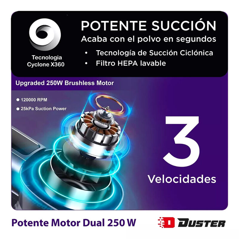 Aspiradora Duster DUS XR19 Flex image number null