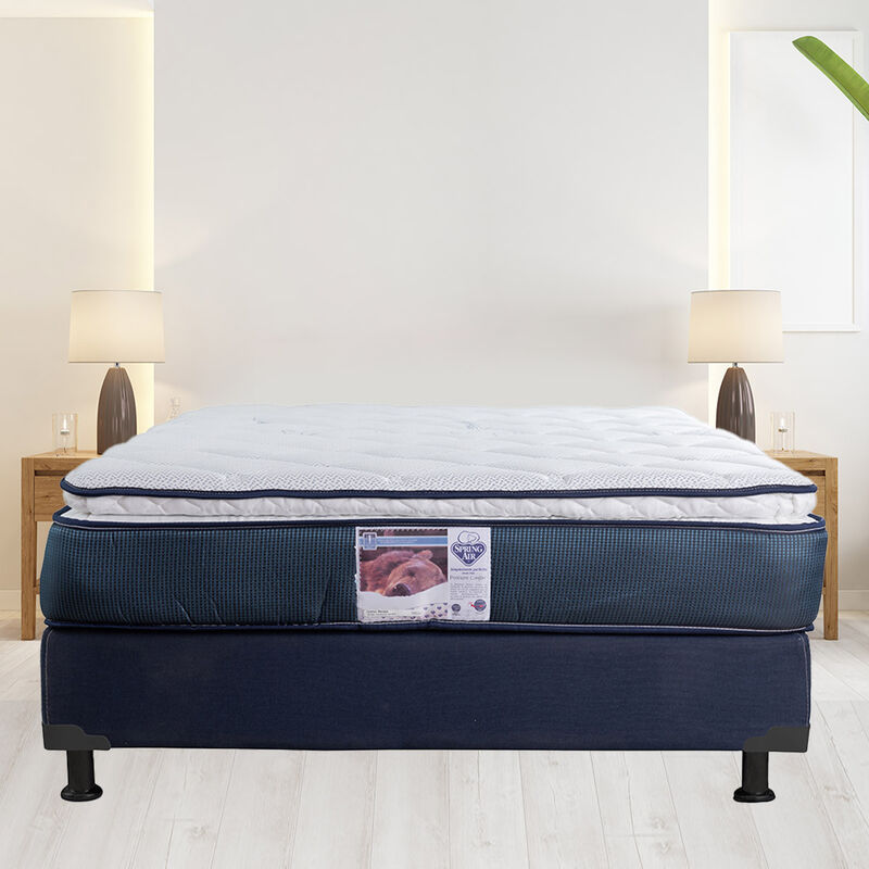Colchón Queen Size Spring Air Mónaco + Box Dica... image number null