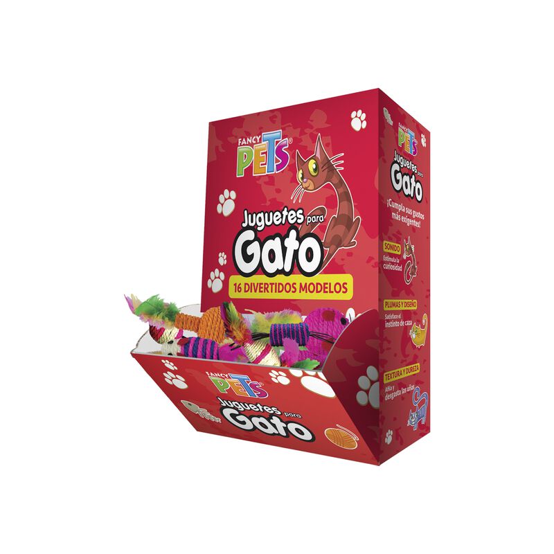 Fancy Pets Juguetes Para Gato Pack Con 48 Pieza... image number null