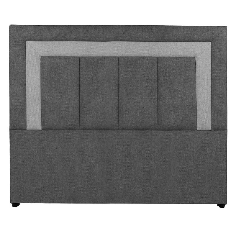 Cabecera Queen Size Dicasa Bora Gris Rivoli image number null