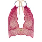Sost&eacute;n Bralette Sydney Oscuro Rojo Talla: L