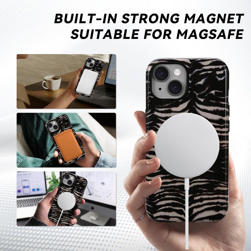 Funda Fourmor Para iPhone  15 - Carga Inal&aacute;mbri... image number null