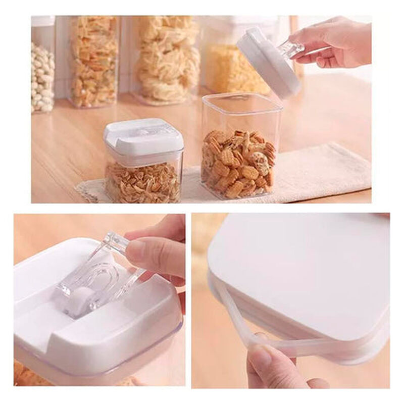 7 Contenedores de Brandtrendy Herméticos de Plá... image number null