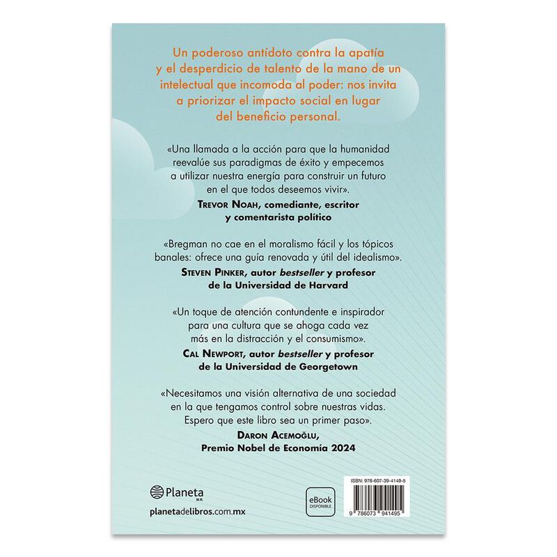 Ambici&oacute;n Moral, De Rutger Bregman, Planeta, Pas... image number null